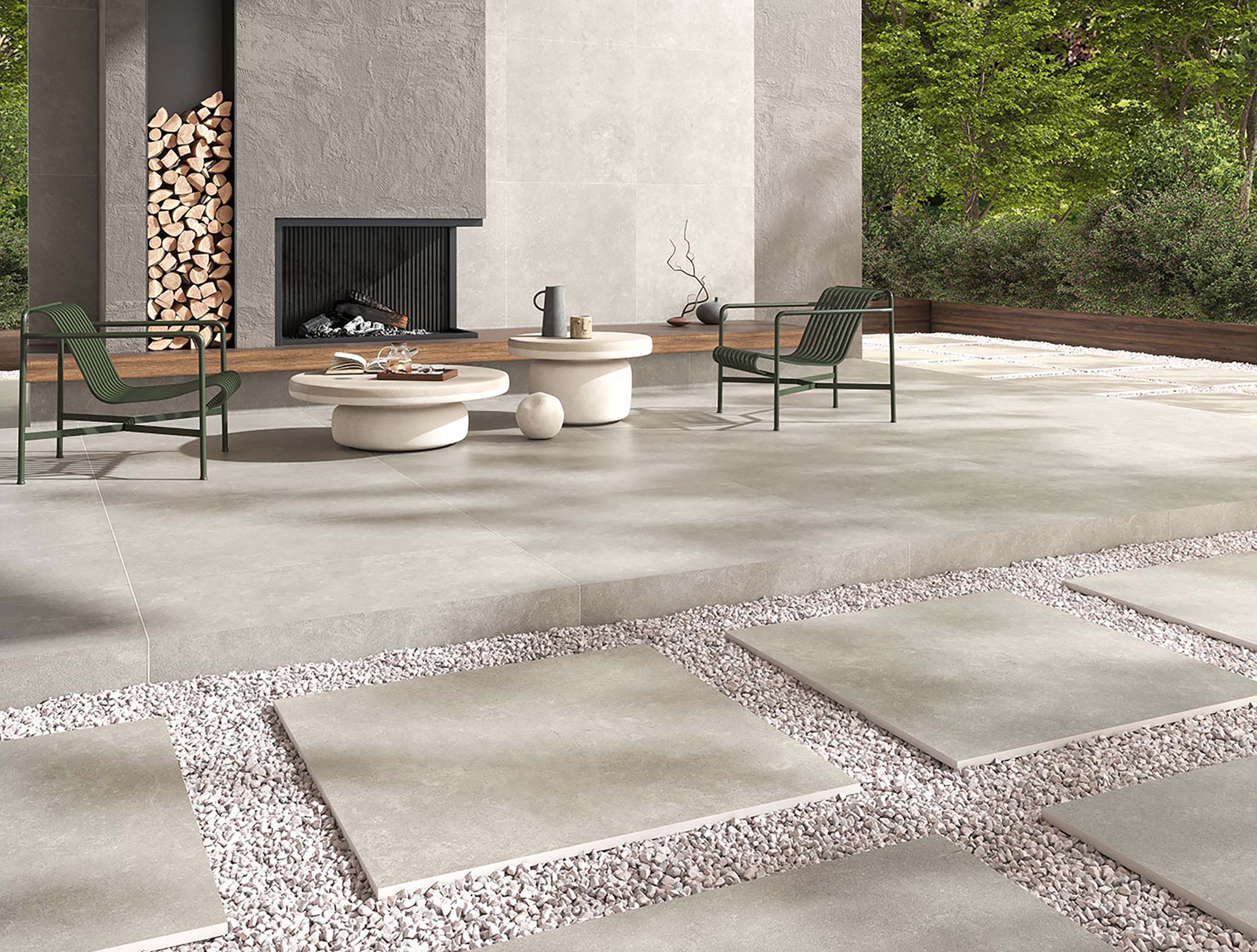 Keramikfliesen Garten